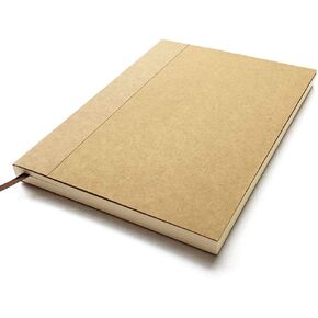 Sovereign-Gear Lined Paper Refill Notebooks Refillable Leather Journal – Eco Friendly Acid-Free & Tree-Free Recycled Sheets A5 Ruled Notepad 8.25 x 5.75" with 240 Soft Pages and Bookmark