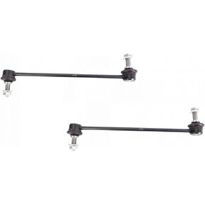 TRQ Front Sway Bar Link Set Compatible with 2017-2019 Hyundai Elantra Ioniq 2019 Forte Niro