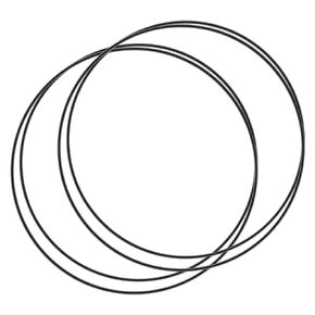 O-Rings Gasket Seals Replacement for Gamma2 Vittles Vault 12" Lids (3, 5 & 6 Gallon Buckets) - Pack of 4