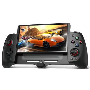 Switch Controller for Switch/OLED, One-Piece Joypad Controller Replacement for Switch Pro Controller, Switch Controllers Remote with Adjustable TURBO and Dual Motor Vibration (black)