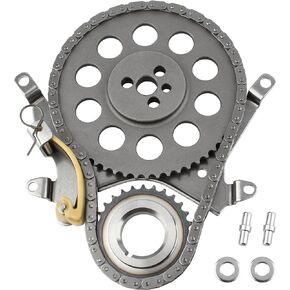 TK3129 Timing Chain Kit for Chevrolet Astro Blazer Express Savana 1500 2500 S10 Silverado Sierra 1500 1999-2006 4.3L GMC Safari Sonoma, 9-3212 TS1025 TS33212