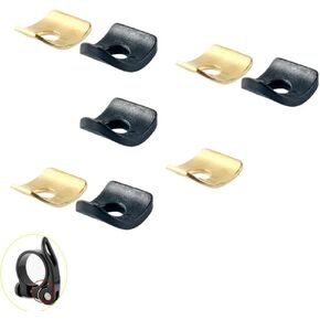 8 Pack Bike Seat Posts Clamps Gasket Plastic Copper Washer Replacement for Bicycle Seatpost Clip Quick Release Tube Clamp Collar 28.6mm 31.8mm 34.9mm Road Mountain Cycling Repair Parts