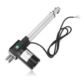 DC 12V Linear Actuator 6000N Maximum Lift 5mm/s Stroke 200mm/100mm/250mm/350mm/400mm/450mm/500mm Electric Motor for Bed Electric Sofa Auto Car(200mm),Linear Actuator/Push Rod