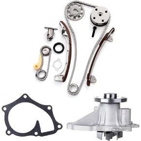 cciyu CTKTO44 TS21002 1610028041 Timing Chain Kit & Water Pump Sets for TOYOTA Highlander Solara Matrix RAV4 Corolla Camry Vibe tC HS250h 2.4L 2.0L