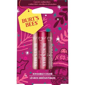 Burts Bees Kissable Color Warm Gift Set, 1 EA