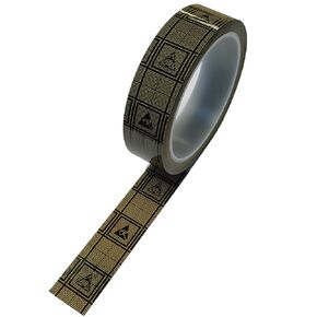 Conductive Grid Tape, 1.9 Mil Thick, 3 Inches Wide x 36 Yards Long, 3 Inch Core, Brown, RoHS and REACH Compliant