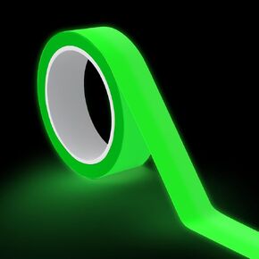 KatchOn, Glow In The Dark Duct Tape - Big, 32 Feet x 1 Inch | Duct Tape Glow In The Dark for Halloween Decorations Outdoor | Luminous Glow Tape | Reflective Glow Tape, Halloween Party Decorations