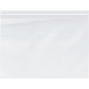 Plymor Heavy Duty Plastic Reclosable Zipper Bags, 4 Mil, 14" x 10" (Pack of 100)