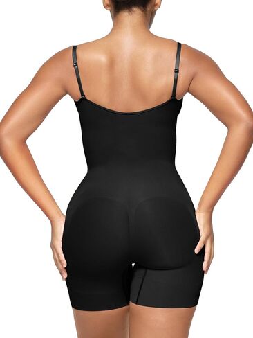 SHAPERX Women's Sculpting Bodysuit Tummy Control Shapewear Open Bust Thigh Slimmer Seamless Body Shaper in Saudi Arabia