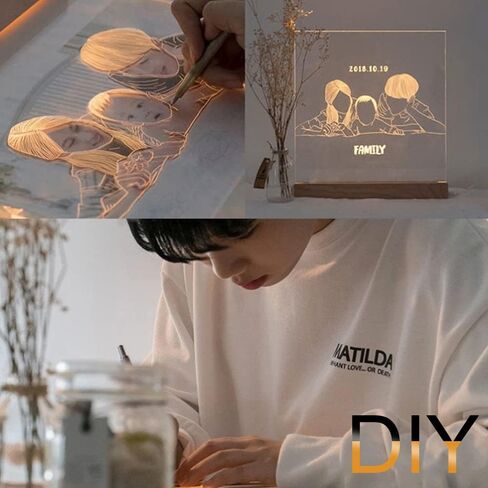 8Pcs Acrylic Sheets for Light Base,Acrylic Sheet Clear Cast, Plastic Glass Board for LED Light Base, DIY Display Projects, Signs, 0.08"(2mm) Thick (Heart-Shaped) in Kuwait