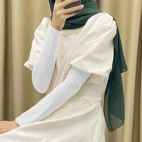 Arm Sleeves Fingerless Gloves UV Protection Gloves Riding Driving Gloves Summer for Women Girls UPF 50+,1 Pair in Saudi Arabia