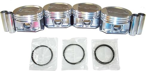 DNJ PRK1122 مجموعة المكبس والحلقة لـ 1996-2002 دودج جيب شيروكي داكوتا رانجلر 2.5L L4 OHV 8V مستنشق بشكل طبيعي in Saudi Arabia