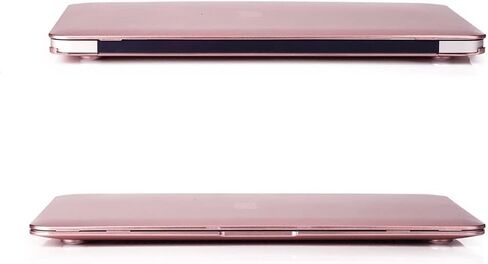 RUBAN Case for MacBook Air 13 Inch A1466/A1369, 3 in 1 Slim Snap On Hard Shell Protective Cover with Keyboard Cover and Screen Protector (Classic Black) in Kuwait