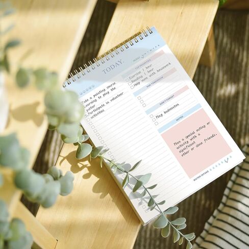 JUBTIC Weekly Planner Notepad with Pen - 52 Undated Weekly Calendar Pad Desk Planner Weekly To Do List Notepad Planning Pad Academic Planner Notebook Habit Tracker Journal Teacher Planner Organize Schedule Goals for Personal Life and Work -7" x 10" in Kuwait