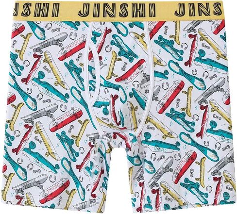 JINSHI ملابس داخلية رجالية سراويل داخلية قصيرة بدون ركوب فائقة تسمح بمرور الهواء ناعمة سراويل داخلية مقاس M L XL 2XL 3XL in Kuwait