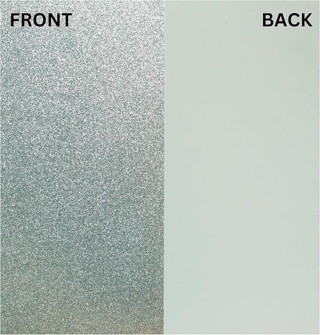 Silver Glitter Cardstock Paper 12x12 Inches, 250 GSM, 10 Sheets pack, Sparkly Front and Clean White Back, Non-Shedding, Acid-Free, for Scrapbooking, Card Making, Paper Crafts, DIY Projects in Saudi Arabia