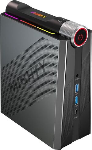 KAMRUI Intel Core i7-12650H كمبيوتر صغير للألعاب، 32 جيجابايت DDR4 ثنائي القناة 512 جيجابايت M.2 NVME SSD، كمبيوتر برجي مكتبي مع شاشة ثلاثية 4K، النوع C، واي فاي 6، BT 5.2 كمبيوتر مكتبي صغير in Kuwait