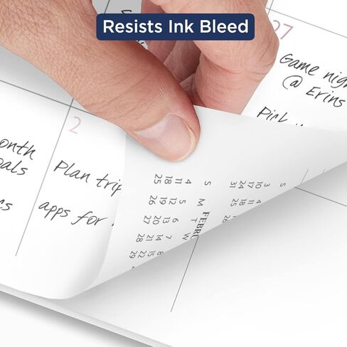 مخطط AT-A-GLANCE 2024 الأسبوعي والشهري، 8-1/2 بوصة × 11 بوصة، كبير، شارة، بلاط للأشعة فوق البنفسجية (1675T-905-24) in Kuwait