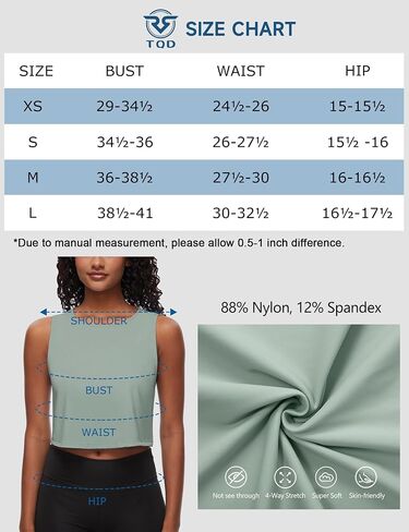 Womens Workout Tank Top Crop Top with Built in Bra Muscle Top Sleeveless Active Top Athletic Tank Crop Top Cropped Sports Shirt Tee Running Yoga Gym (Color: Ink Green, Size: M) in Saudi Arabia
