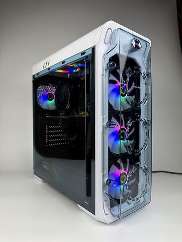 ABYS LUX Pre-Build Nvidia Gaming PC (Intel Cord i7 CPU Up to 3.9GHz, 16GB, GTX 1070 8GB, 256GB SSD, 1TB HDD, HDMI, WiFi, Windows 10, English/Spanish/French), Graphic Designer, Video Editing Computer in Saudi Arabia