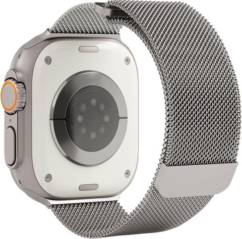 Ultra 2 Milanese Mesh Band compatible with Apple Watch Ultra 2 and Ultra 1 Titanium 49mm in Saudi Arabia