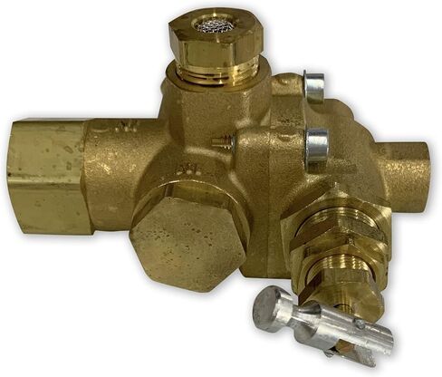 ضاغط الهواء الطيار تحقق صمام التفريغ مزيج تفريغ الغاز الكل في واحد صمام للضواغط التي تعمل بالغاز 1/2 "مدخل جانبي أنثى NPT X 1/2" مخرج NPT أنثى in Kuwait