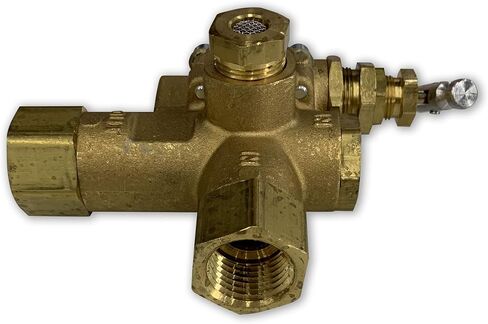 ضاغط الهواء الطيار تحقق صمام التفريغ مزيج تفريغ الغاز الكل في واحد صمام للضواغط التي تعمل بالغاز 1/2 "مدخل جانبي أنثى NPT X 1/2" مخرج NPT أنثى in Kuwait