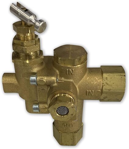 Air Compressor Pilot Check Valve Unloader Combination Gas Discharge All in ONE Valve for Gas Powered COMPRESSORS 1/2" Female NPT Side Inlet X 1/2" Female NPT Outlet in Saudi Arabia