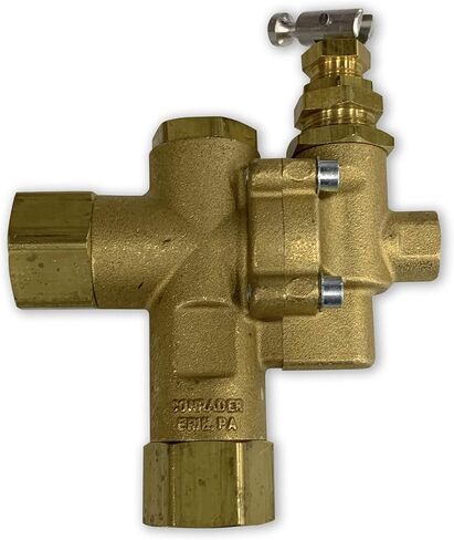 Air Compressor Pilot Check Valve Unloader Combination Gas Discharge All in ONE Valve for Gas Powered COMPRESSORS 1/2" Female NPT Side Inlet X 1/2" Female NPT Outlet in Saudi Arabia