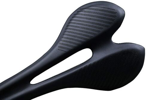 Bike Seat Lightweight Carbon Fiber Bicycle Saddle Cushion with Leather Cover for Road Bike and Mountain Bike Unisex in Saudi Arabia