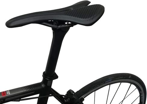 Bike Seat Lightweight Carbon Fiber Bicycle Saddle Cushion with Leather Cover for Road Bike and Mountain Bike Unisex in Saudi Arabia