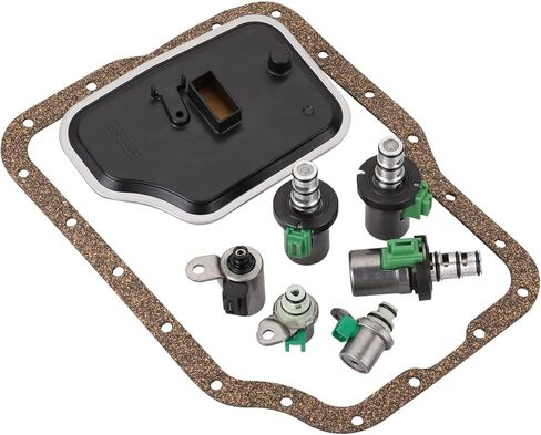 4F27E Transmission Solenoid Valve Kit 8-Piece Gasket Filter Set Compatible with Focus Protege 99-On in Saudi Arabia