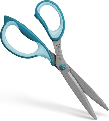 Ashton and Wright - Precision SG - Soft Grip Scissors for Office, Home, Kitchen, and Craft - 210mm / 8" - Steel Blades (Purple, Left Handed) in Saudi Arabia