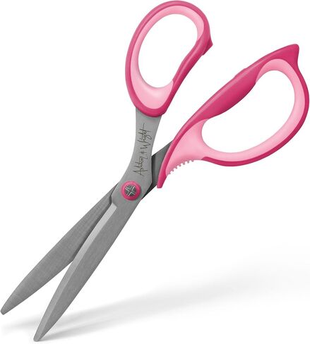 Ashton and Wright - Precision SG - Soft Grip Scissors for Office, Home, Kitchen, and Craft - 210mm / 8" - Steel Blades (Purple, Left Handed) in Saudi Arabia