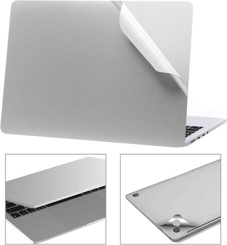 غطاء حماية من القشرة متوافق مع جهاز MacBook Pro 14 بوصة (M2 Pro /M2 Max /M1 Pro /M1 Max) موديل A2442 مع معرف اللمس، وشارات جلدية واقية مضادة للخدش (رمادي فضائي) in Saudi Arabia