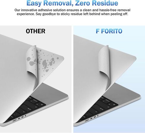 غطاء حماية من القشرة متوافق مع جهاز MacBook Pro 14 بوصة (M2 Pro /M2 Max /M1 Pro /M1 Max) موديل A2442 مع معرف اللمس، وشارات جلدية واقية مضادة للخدش (رمادي فضائي) in Saudi Arabia
