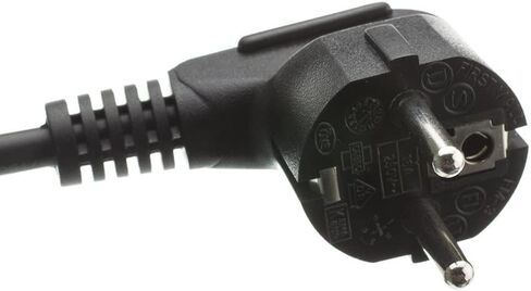 CNE40513 6 Feet, European Computer/Monitor Power Cord, Europlug or CE 7/7 to C13, VDE Approved in Saudi Arabia