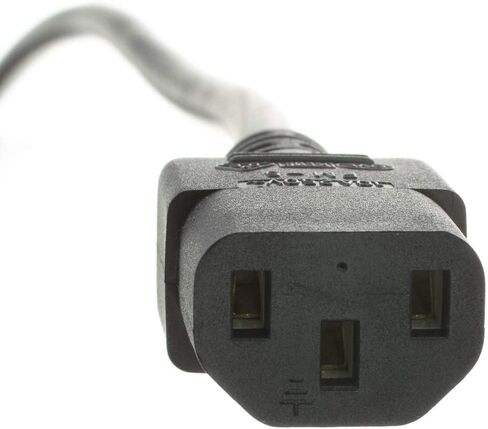 CNE40513 6 Feet, European Computer/Monitor Power Cord, Europlug or CE 7/7 to C13, VDE Approved in Saudi Arabia