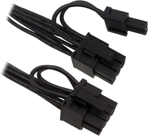 كابل محول الطاقة لبطاقة الفيديو COMeap Mini 6 Pin إلى 8 Pin (6+2) PCI Express لجهاز Mac Pro Tower/Power Mac G5 14 بوصة (35 سم) (عبوة من قطعتين) in Kuwait