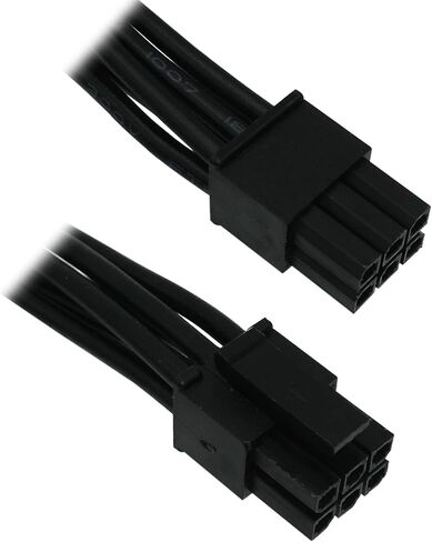 كابل محول الطاقة لبطاقة الفيديو COMeap Mini 6 Pin إلى 8 Pin (6+2) PCI Express لجهاز Mac Pro Tower/Power Mac G5 14 بوصة (35 سم) (عبوة من قطعتين) in Kuwait