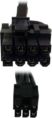 كابل محول الطاقة لبطاقة الفيديو COMeap Mini 6 Pin إلى 8 Pin (6+2) PCI Express لجهاز Mac Pro Tower/Power Mac G5 14 بوصة (35 سم) (عبوة من قطعتين) in Kuwait