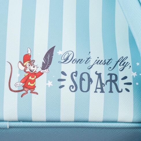 Loungefly Dumbo 80th Anniversary Don't Just Fly Mini Backpack Light Blue in Saudi Arabia
