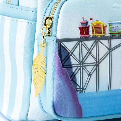 Loungefly Dumbo 80th Anniversary Don't Just Fly Mini Backpack Light Blue in Saudi Arabia