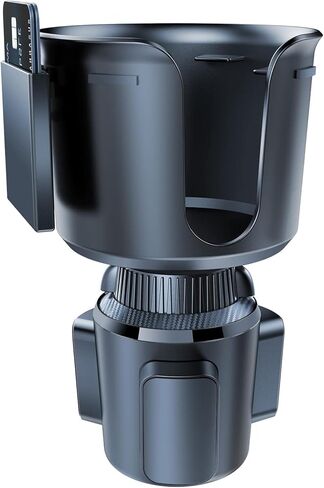 موسع حامل الأكواب لكوب السيارة 3.02 بوصة - 4.62 بوصة، مع منظم للبطاقات وقاعدة قابلة للتعديل، تثبيت مغناطيسي، متوافق مع ييتي 20/26/30 أونصة، قوارير مائية 32/40 أونصة زجاجة/كوب (قطر 3.4 بوصة - 3.8 بوصة) in Kuwait