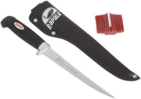 Rapala4 Soft Grip Fillet / Single Stage Sharpener / Sheath in Kuwait