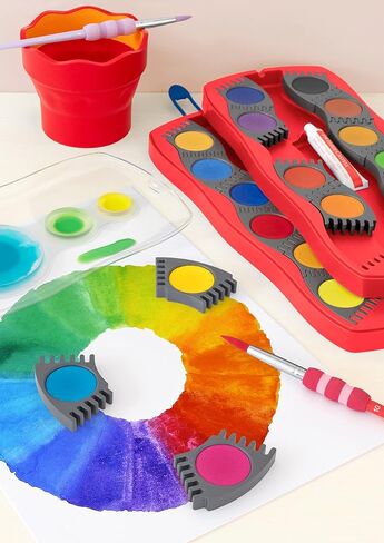 Faber-Castell Clic and Go Red Water Cup in Kuwait