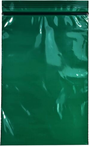 4" X 6 Inch Green Reclosable Resealable Zipper 2-mil Bags 100#r46gr-100 in Kuwait