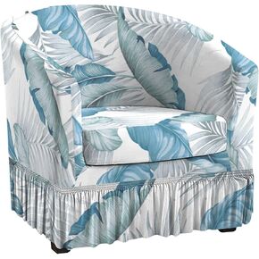 2 قطعة نادي كرسي Slipcover امتداد كرسي كرسي برميل الأذرع يغطي أغطية كرسي ناعم قابلة للغسل أغطية أغطية أغطية كرسي غرفة المعيشة in Kuwait