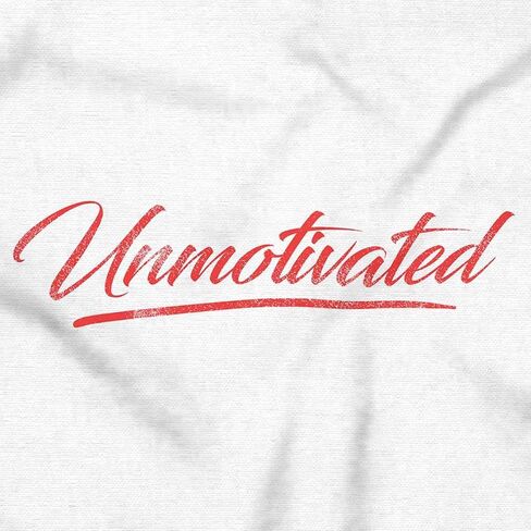 Funny Sarcastic Unmotivated Slacker Crewneck T Shirts Boy Girl in Saudi Arabia