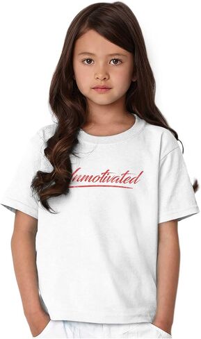 Funny Sarcastic Unmotivated Slacker Crewneck T Shirts Boy Girl in Saudi Arabia